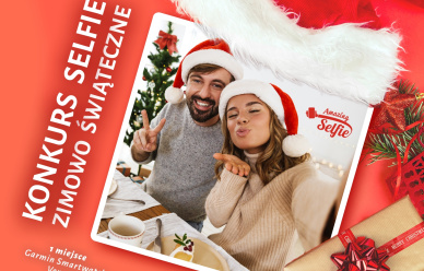 Konkurs na najfajniejsze zimowo - świąteczne selfie!