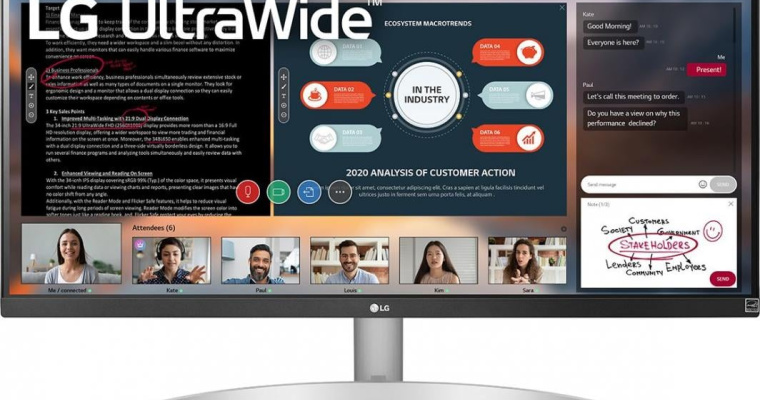 Monitor LG UltraWide 29WN600-W - 15% zniżki!
