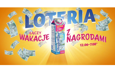 Loteria Maślanka - Łączy wakacje z nagrodami