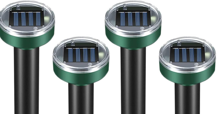 KEEPAQ Solarny odstraszacz kretów, kretów, norników i innych szkodników 