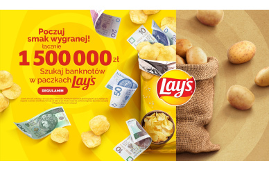 Loteria promocyjna - Kasa w paczkach Lays