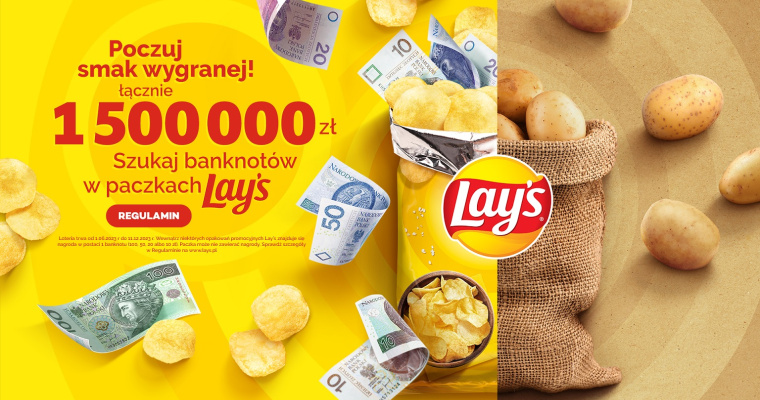 Loteria promocyjna - Kasa w paczkach Lays