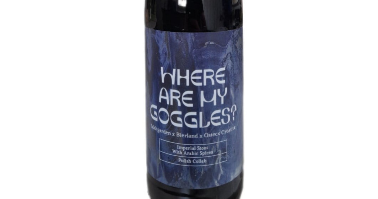 Piwo WHERE ARE MY GOGGLES?, Browar Maltgarden 10% 500ml