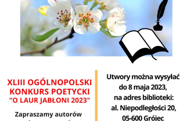 XLIII Ogólnopolski Konkurs Poetycki: O Laur Jabłoni