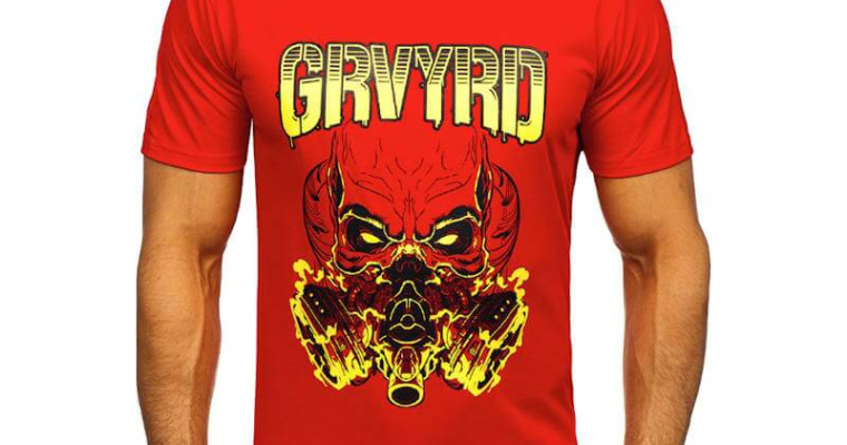 Czerwony T-shirt męski Denley aż 70% taniej!