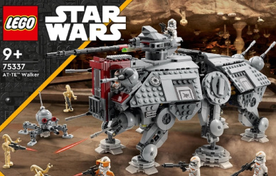 Zestaw LEGO Star Wars Chodzik AT-TE 1082 części w promocji!