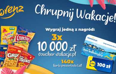 Chrupnij wakacje w Lidlu: konkurs z super nagrodami! 