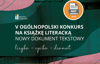 V Ogólnopolski Konkurs na Książkę Literacką 