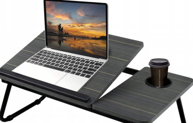Składany stolik pod laptop stabilny tablet