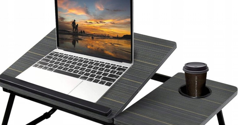 Składany stolik pod laptop stabilny tablet