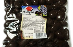 Rodzynki w czekoladzie Chocobakal J. Palczewski 500g w promocji!