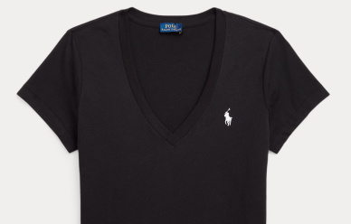 Czarny T-shirt Polo Ralph Lauren - Klasyka w promocyjnej cenie! 