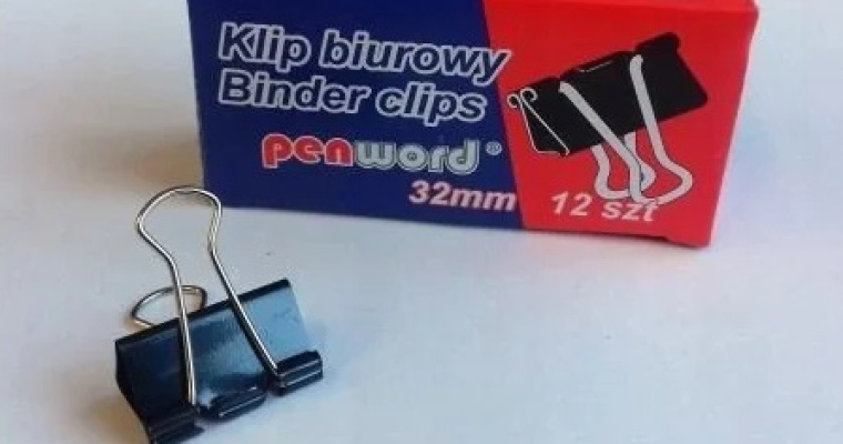 Super cena! Binder Clip 32mm Penword - Oferta promocyjna!