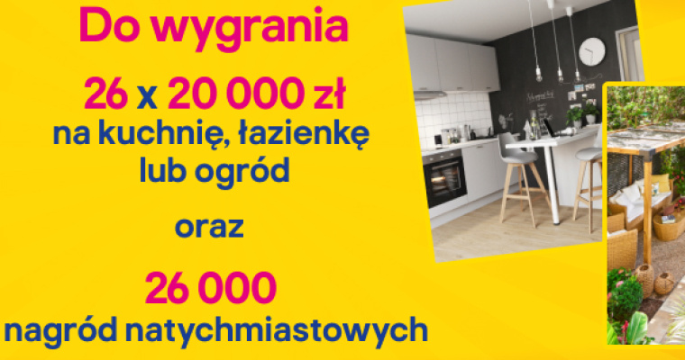 Loteria Castorama 26 lat razem