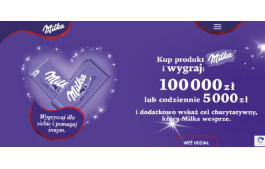 Loteria promocyjna marki Milka
