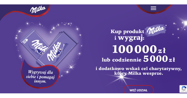 Loteria promocyjna marki Milka