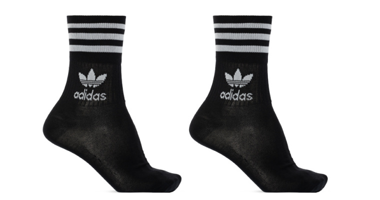 Pięciopak skarpet w kolorze czarnym ADIDAS Originals w promocji!