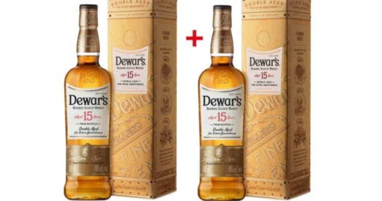 2X Whisky DEWAR'S 15YO 40% 0,7