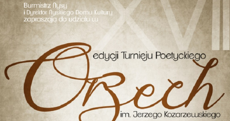 XVII Turniej Poetycki Orzech im. Jerzego Kozarzewskiego
